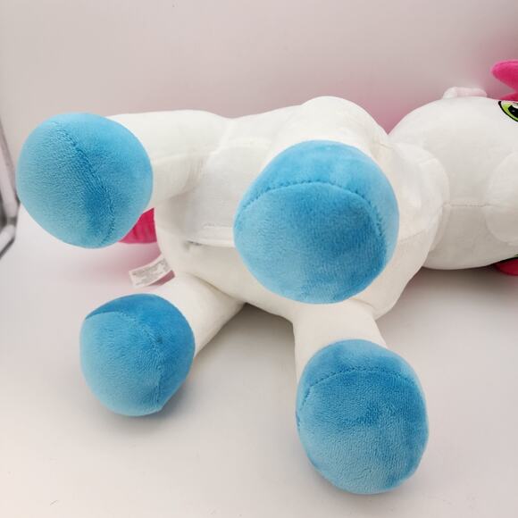 Large Mimicking Unicorn Plush Toy 16" Talks Makes Unicorn Sounds Lights Up - Picture 3 of 10